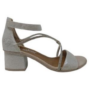 Rieker Femme 64654 Sandale, argent&eacute;, 38 EU