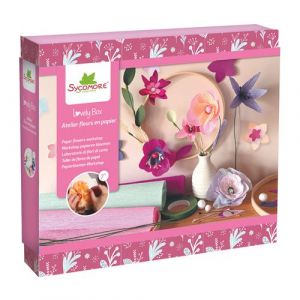 Sycomore Jeu créatif Atelier fleurs en papier