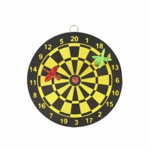 Jeu De Fléc ttes "cible" 15cm Noir & Jaune Prix