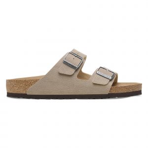 Birkenstock Mules Arizona SYN DesDust GrTaupe/Brown VEG Beige - Taille 40,41,42,43,44,45