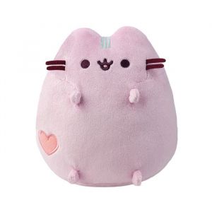 Pusheen Mascotte en peluche - 18 cm - Lilas pastel - D&eacute;tails brod&eacute;s - Haute qualit&eacute;