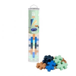Image de Plus Plus BIG - Jouet d&rsquo;Apprentissage, Jeu &Eacute;ducatif, Ludique, avec Briques, pour B&eacute;b&eacute; - Jeu de Construction Enfant pour 1 an et Plus - Tube de 15 pi&egrave;ces - PP3490