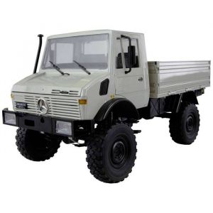 Amewi 22631 Unimog Basic, Hellgrau 1:12 Électrique Camion Rc Prêt À Fonctionner (Rtr)