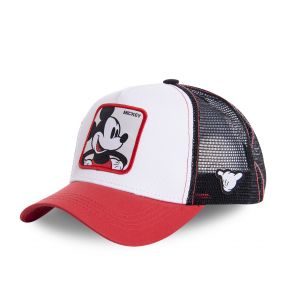 Image de Freegun Casquette capslab disney mickey blanc et rouge