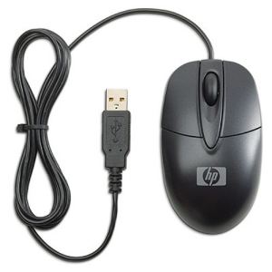 Image de HP Optical USB Travel Mouse (RH304AA) - Souris optique filaire USB