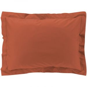 Taie d'Oreiller "Percaline" 50x70cm Terracotta Prix