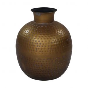 Image de HSM Collection Vase Padua petit 30x35 cm Doré et gris