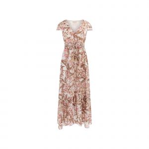 Guess Robe maxi col V femme Destiny