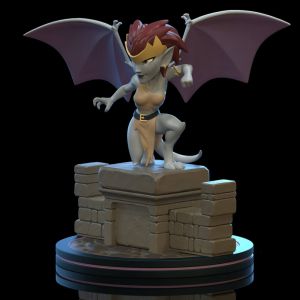 Quantum Mechanix Gargoyles figurine Q-Fig Demona 13 cm- Figurine PV