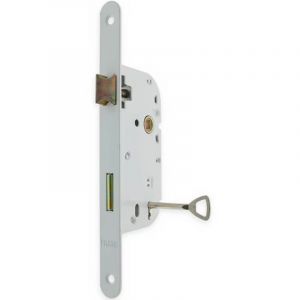 BRICARD Serrure encastr&eacute;e BRICARD, &agrave; cl&eacute;, axe 50 mm