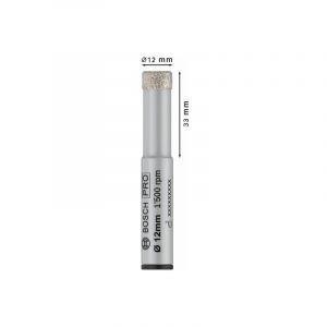 Bosch Foret a sec PRO Ceramic dry, 12 x 33 x 13 mm 2608599057