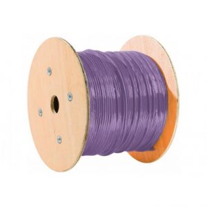 Câble Monobrin RJ45 catégorie 6 F/UTP rouleau de 305 mètres (Violet)