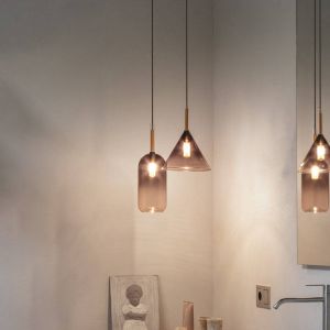 Ideal Lux EMPIRE Plafonnier suspendu dôme cône noir