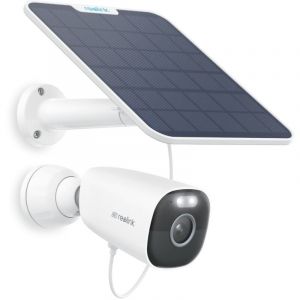 Reolink Caméra de Surveillance 4K 8MP 2,4 / 5GHz WiFi Batterie Exterieure, Détection Personne/Véhicule/Animal, Vision Nocturne en Couleur, Argus