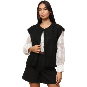 La Modeuse Gilet Gilets, cardigans pour femme - Noir -