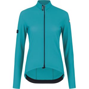 Assos Women's UMA GT Spring Fall Jersey C2, Turquoise Green