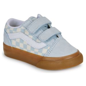 Vans Baskets basses enfant Old Skool V Gum Check Dawn Mist