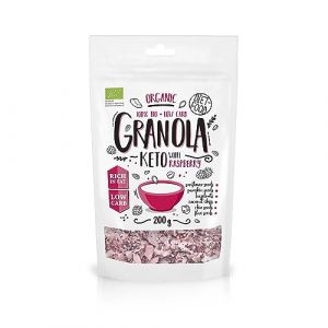 Diet Food Bio Keto Granola Raspberry 200g