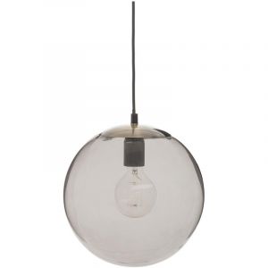 Atmosphera Suspension Boule en verre fumé D 25 cm Archi féminin