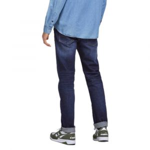 Image de Jack & Jones Jean droit stretch Clarck Bleu Foncé - Taille W28/L32;W29/L30;W29/L32;W30/L30;W30/L32;W30/L34;W31/L30;W31/L32;W31/L34;W31/L36;W32/L30;W32/L32;W32/