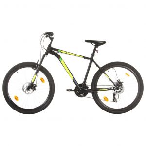 Image de VidaXL Vélo de montagne 21 vitesses Roues de 27,5 pouces 50 cm Noir