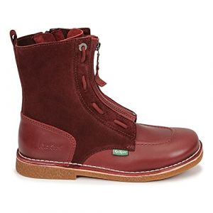 Kickers Meetickrock, Bottillons Femme, Bordeaux, 38