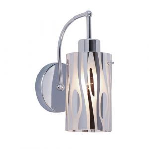 Italux Applique Murale Moderne Chrome 1 Lumi&egrave;re, E27