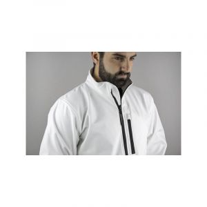 Blouson blanc softshell AZURITE - LMA - 2306-XL