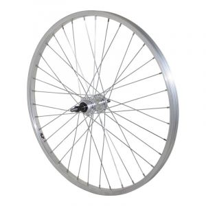 Velox Roue Vtt 24 Arriere Alu Moy Alu Axe Plein Roue Libre 7-6V. (Vendu Avec Ecrou 10X100)