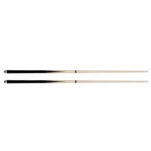 Set de 2 queues de billard en ramin 122 cm