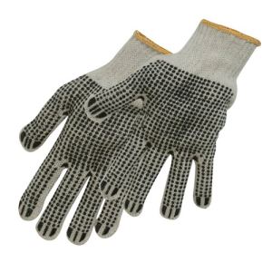Silverline 783131 - Gants &agrave; points PVC sur paume et revers - Taille unique