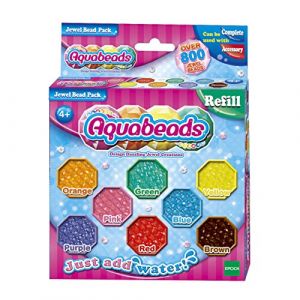 Epoch Aquabeads : Recharge 800 perles à multi-facettes