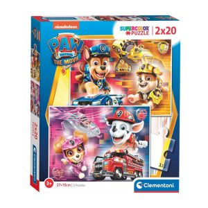 Clementoni 2 Puzzles - Pat'Patrouille