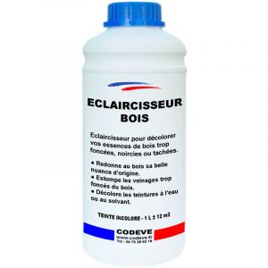Cod&egrave;ve Bois - Eclaircisseur Bois - 1 l - Codeve Bois - Incolore