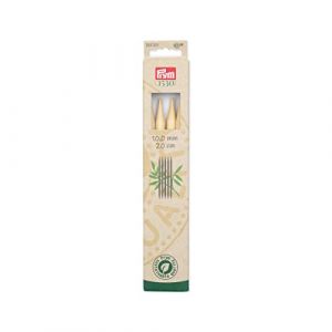 Prym Aiguilles 2 pointes bambou 20 cm x 10,00 mm