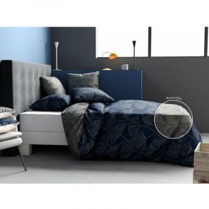 Image de Housse de couette 260x240 Edo + 2 taies 100% coton 57 fils