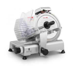 Helloshop26 - Trancheuse à jambon saucisson multi usage universelle avec affûteur de lame diamètre 250 mm 0/8 mm