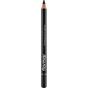 Flormar Crayon Waterproof - 101 Black Ice