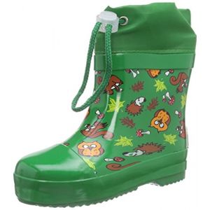 Image de Playshoes Bottes de pluie 18039029GRUN Vert pour Enfants 27