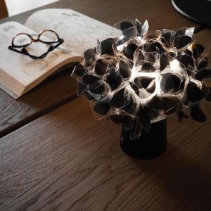 Slamp Clizia Mama Non Mama lampe &agrave; poser LED noire