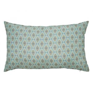 Atmosphera Housse de coussin d extérieur Lilio vert céladon 30x50cm créateur d'intérieur