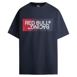 Red Bull X Pepe Jeans Ombre Logo Tee T-Shirt, Bleu (Bleu Dulwich), M Homme