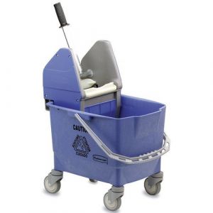 Image de Rubbermaid Ensemble Combo Bravo (seau avec presse) bleu,