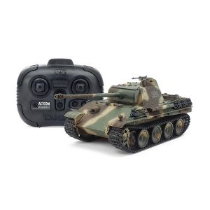 Tamiya Char RC : Panther Ausf.G Tardif - RTR - 1/35