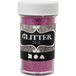 Image de Creotime Paillettes fines - Rose - 20 g