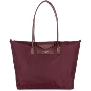 Lancaster Sac cabas épaule Zippé L Smart KBA bordeaux