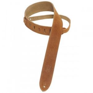 Levys MS12 SANGLE DAIM MOTIFS PIQUÉS HONEY
