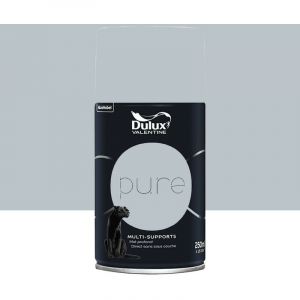 Dulux Valentine Bombe de Peinture murs & boiseries Pure Zinc 0,25 L - Zinc