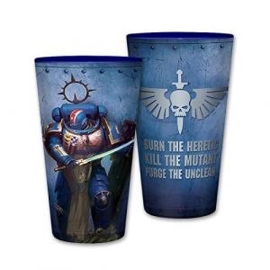 Abystyle WARHAMMER 40,000 - Large Glass - 400ml - Ultramarine