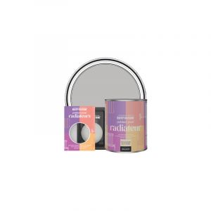 Rust-oleum Peinture Grise Résistante à la chaleur pour Radiateur, Finition Brillante - Silex 750ml